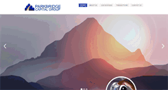 Desktop Screenshot of parkbridgecapital.com